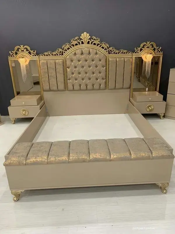 Tempat Tidur Jati Gaya Eropa